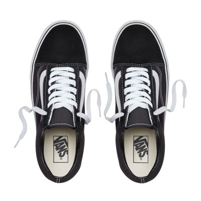 Vans Platform Old Skool - Kadın Platform Ayakkabı (Siyah Beyaz)